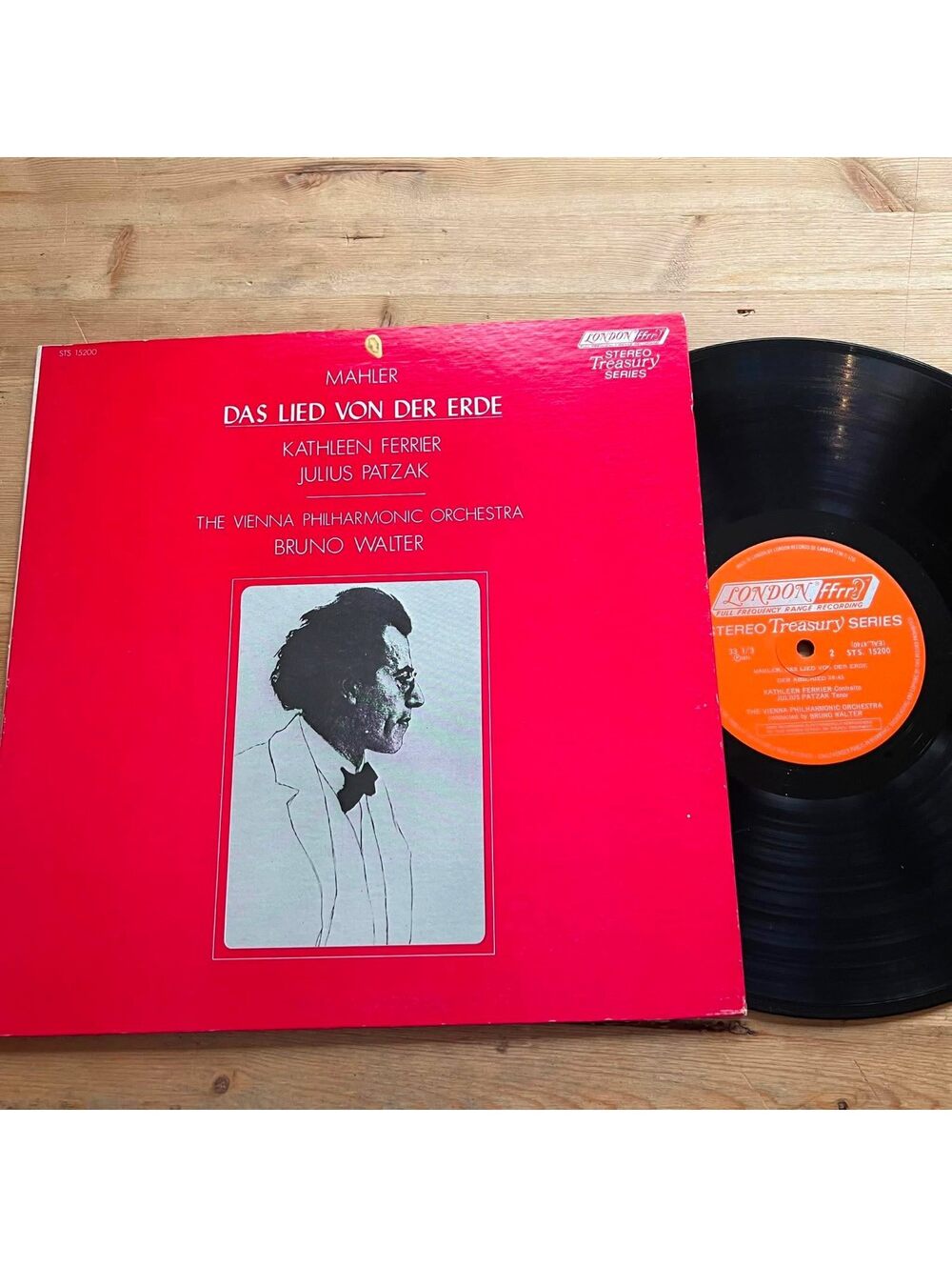 Bruno Waiter - Das Lied Von Der Erde 33rpm VG+ VR20